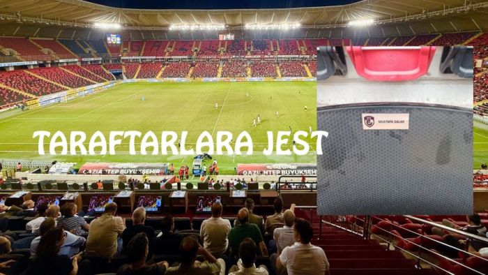 Gaziantep FK'dan taraftarlara isim jesti